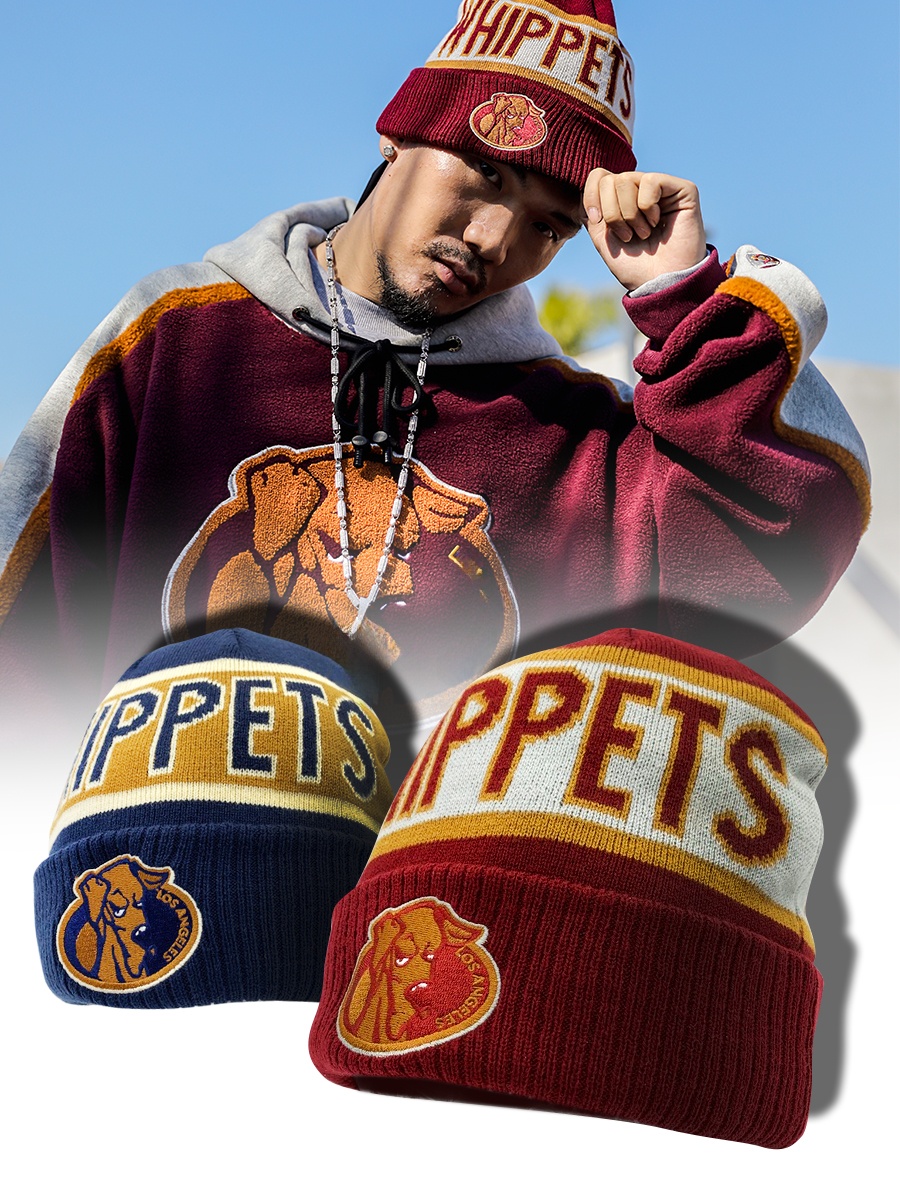 Street Fashion Logo - Gorro Retro de Punto, Estilo Urbano,