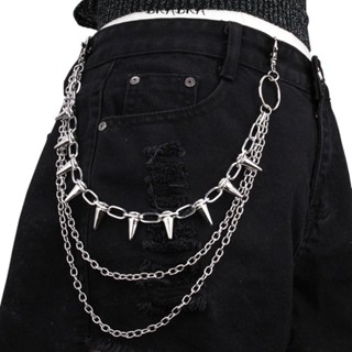 Street Fashion Rings - Cadena de cintura unisex estilo hip