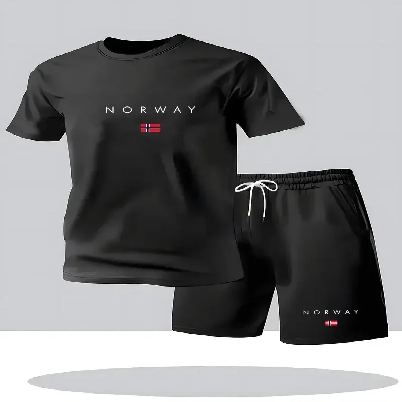 Street Summer Fashion - Conjunto de 2 Piezas de Camiseta