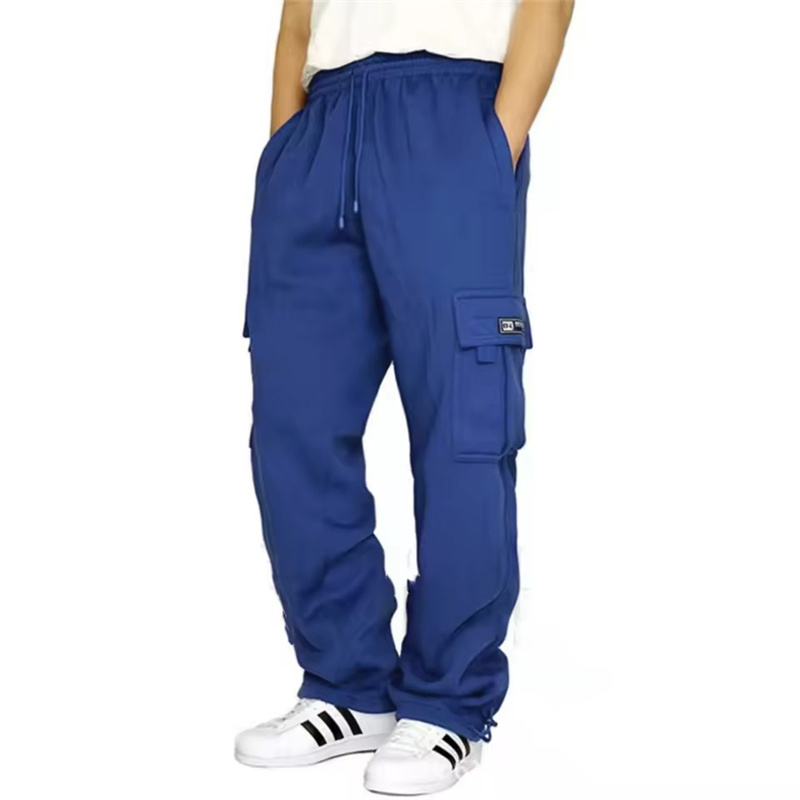 Cargo Pant Wide - Pantalones deportivos casuales de otoño invierno