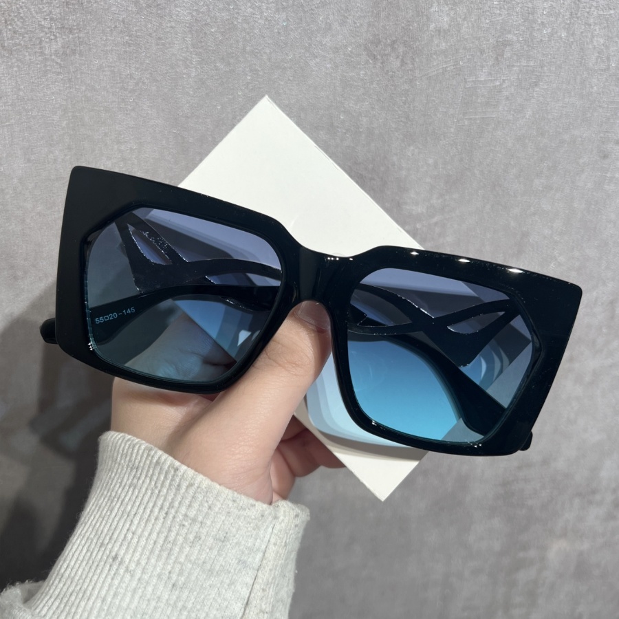 Street Fashion Photoshoot - Gafas de Sol Unisex, Montura Cuadrada