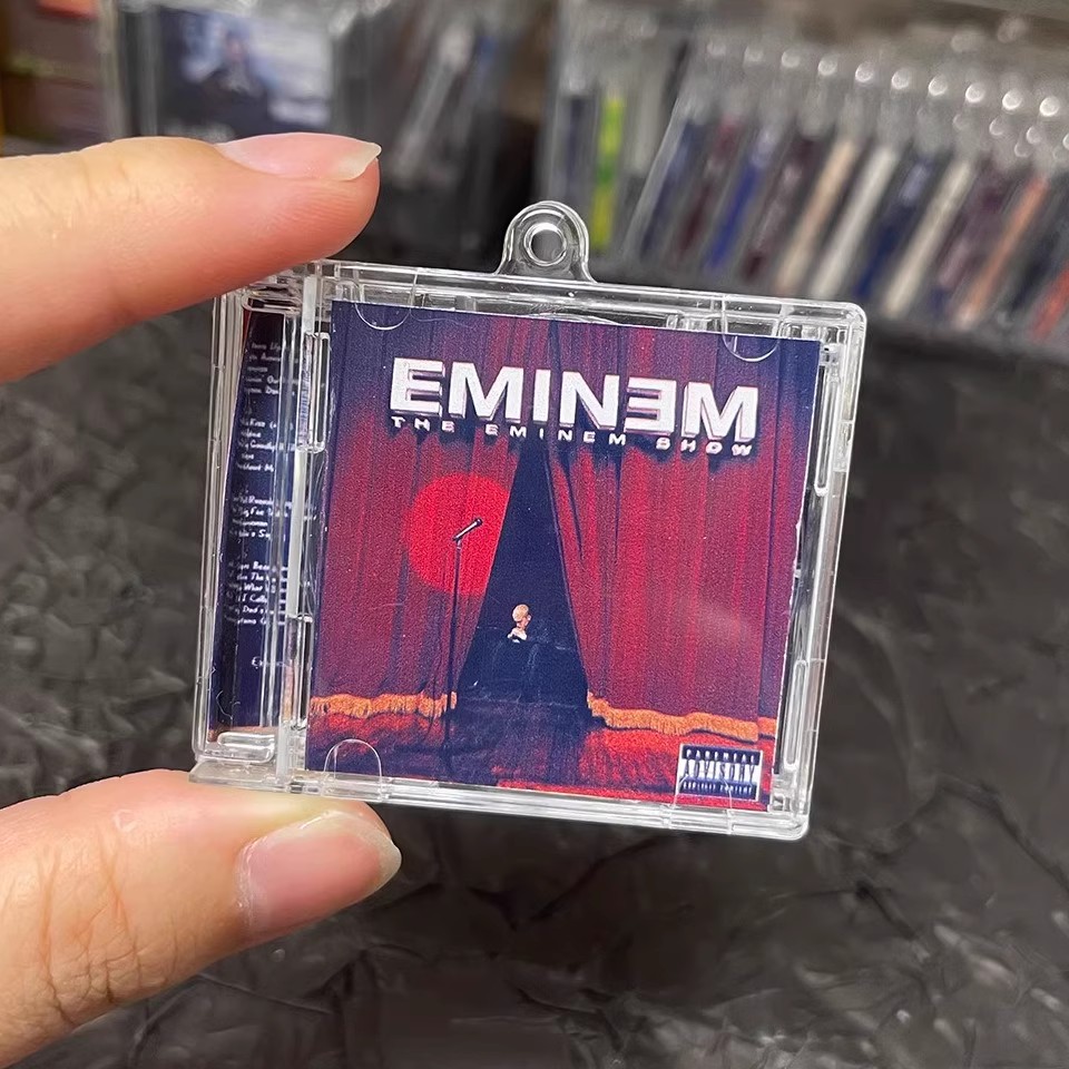 Street Fashion Rings - Hip hop Slim Shady MINI música