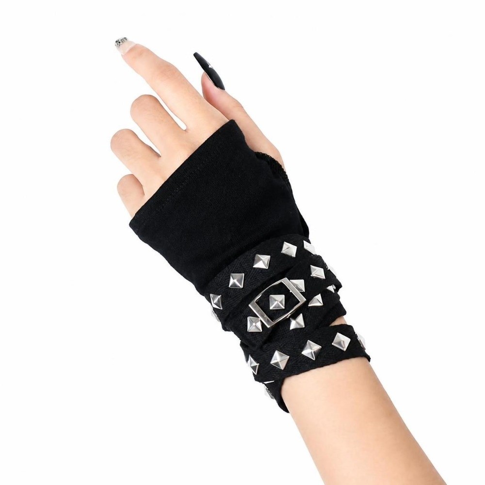 Street Fashion Gloves - Guantes sin Dedos para Mujer con