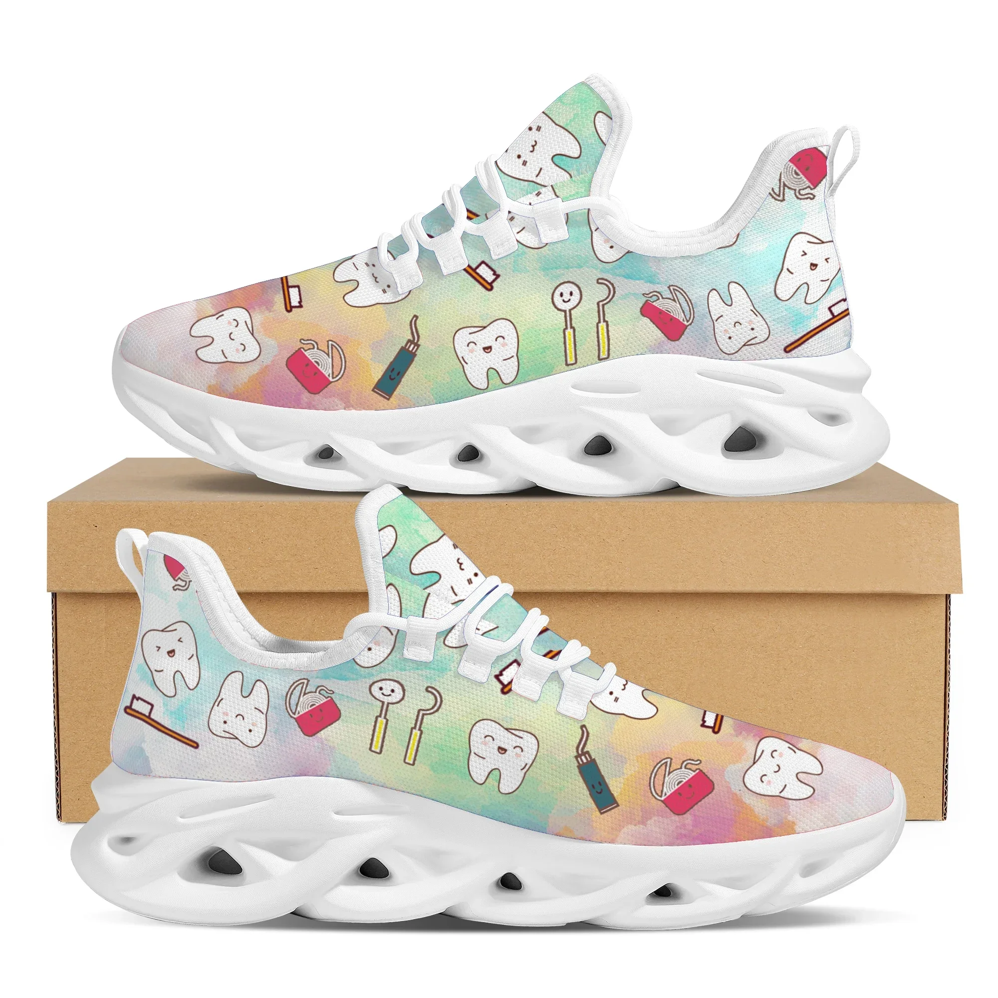 Street Fashion Youth - Zapatos Planos con Estampado de Manga
