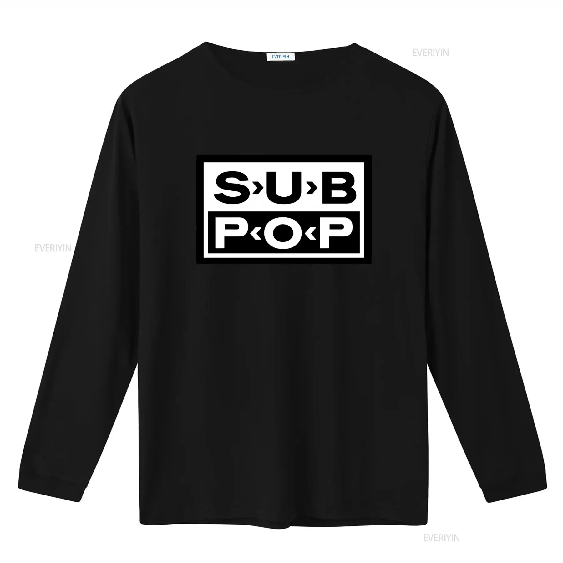 Camiseta con Logotipo Sub Pop, - Street Fashion Logo reseña y precio
