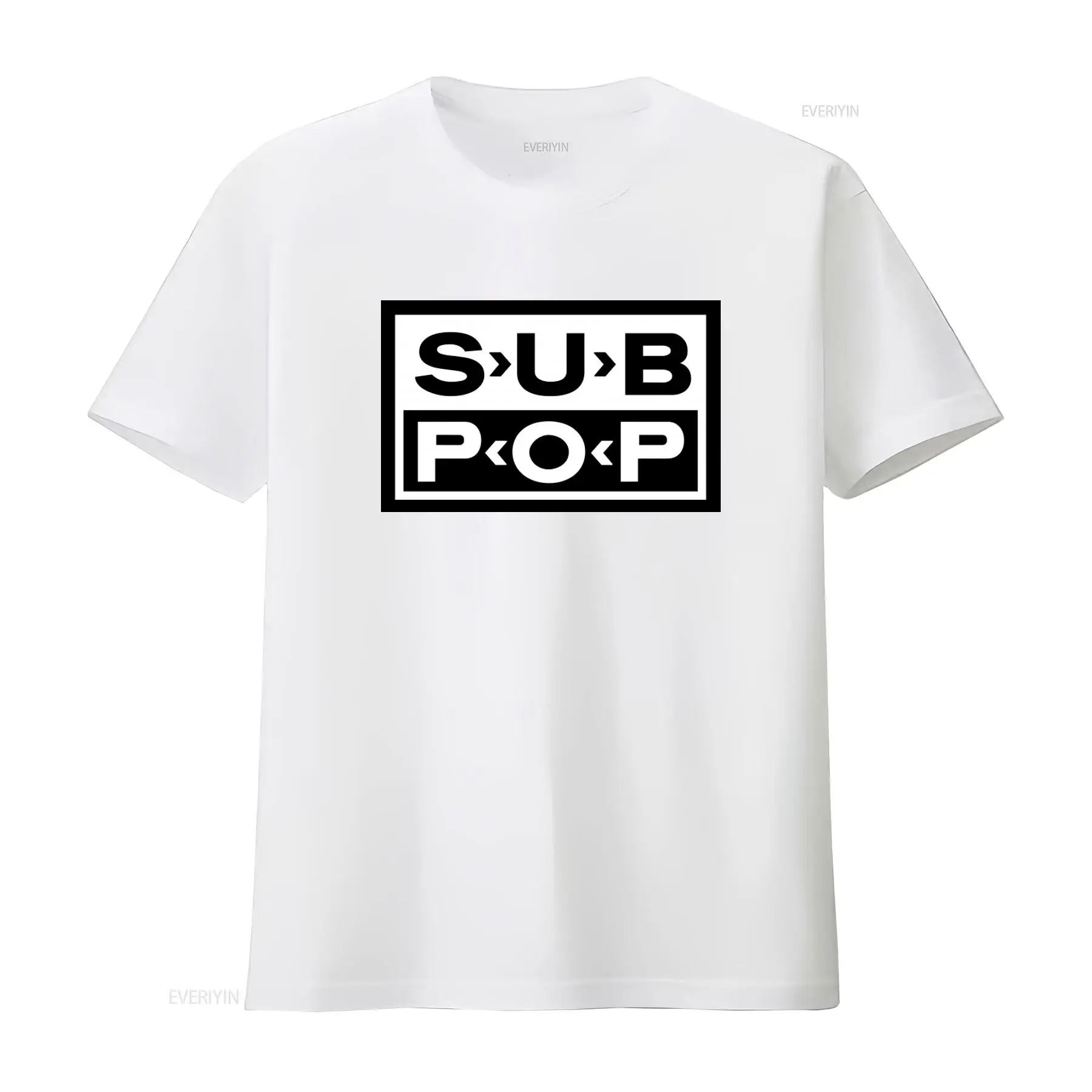 Camiseta con Logotipo Sub Pop, - Street Fashion Logo reseña y precio