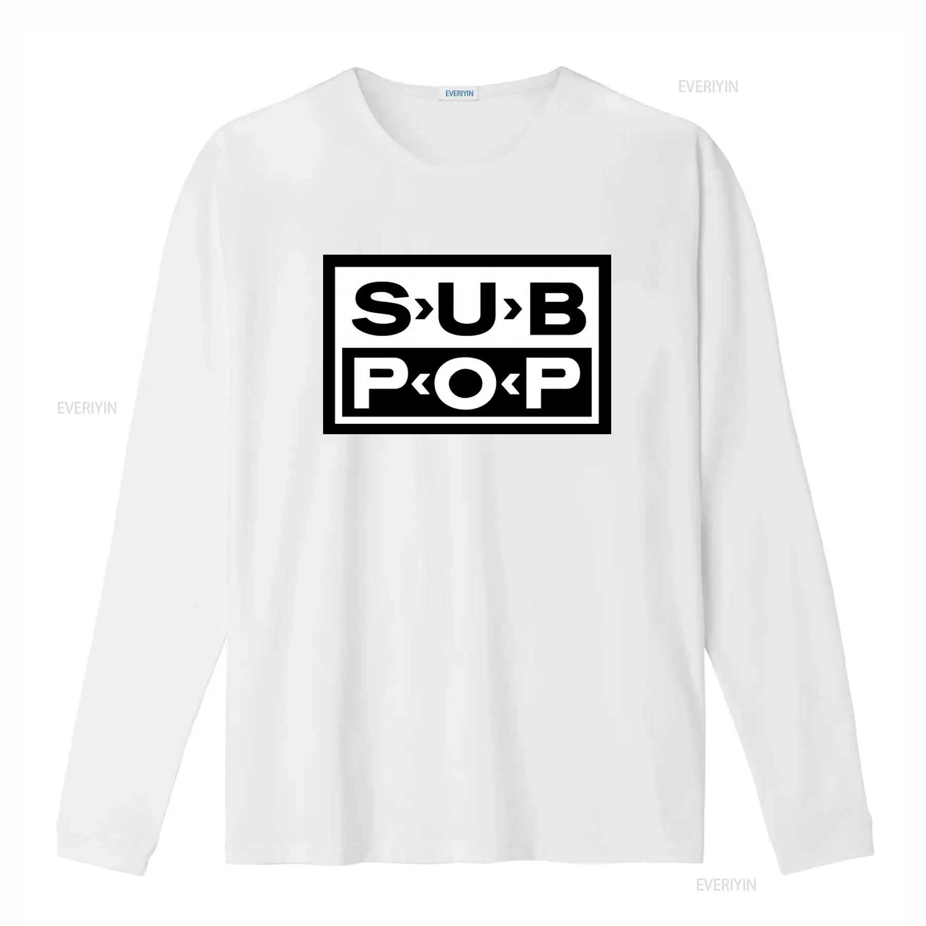 Camiseta con Logotipo Sub Pop, - Street Fashion Logo reseña y precio