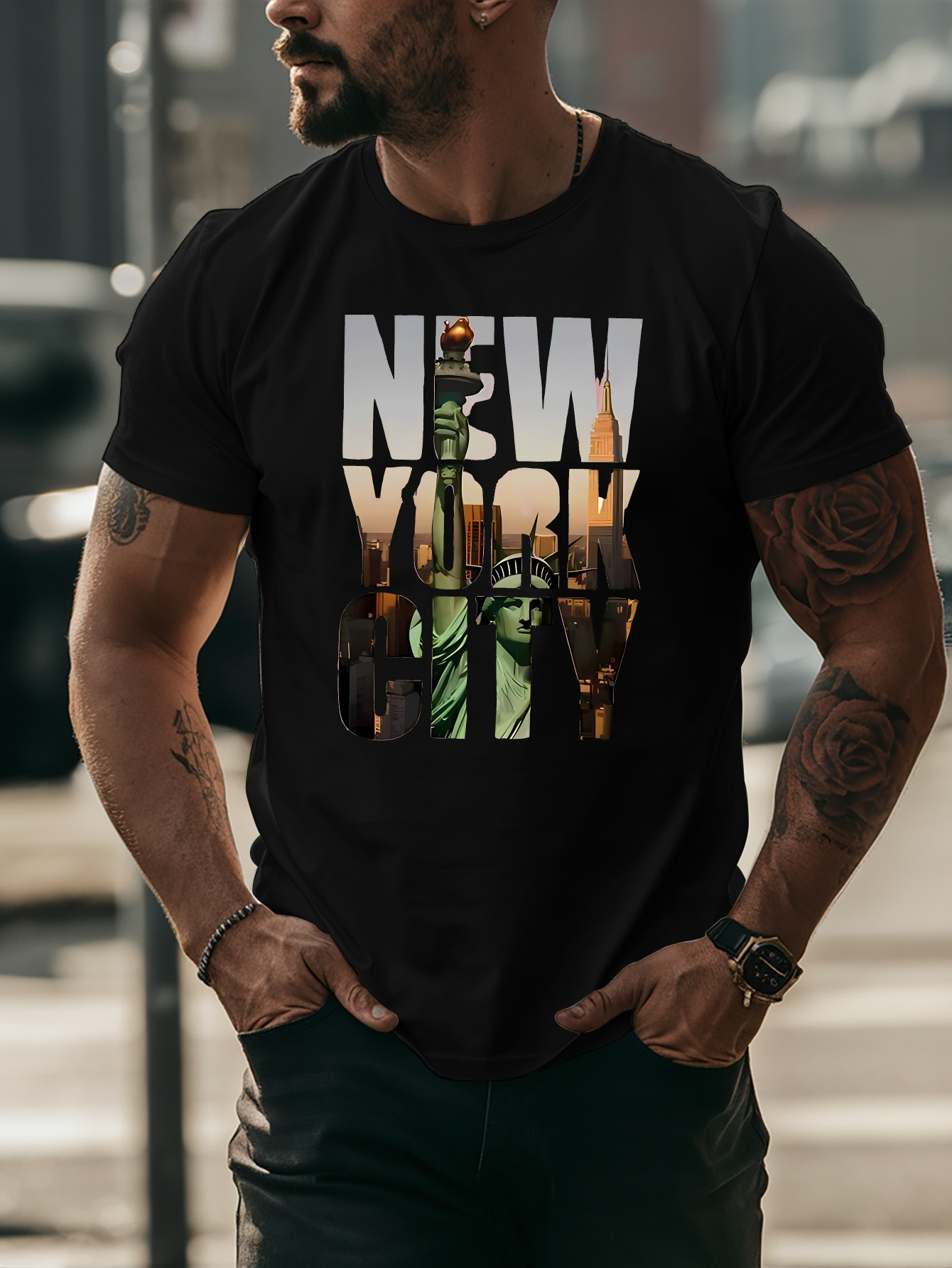 Camiseta amarilla para hombre  - Street Fashion New York reseña y precio