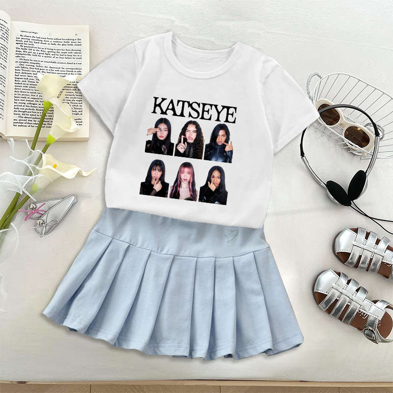 Moda K POP K-KATSEYE camiseta  - Street Fashion Girls reseña y precio