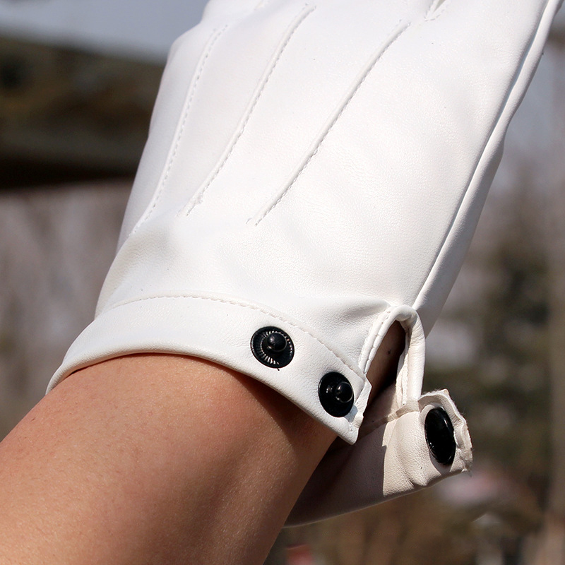 Guantes sin dedos de cuero PU  - Street Fashion Gloves reseña y precio