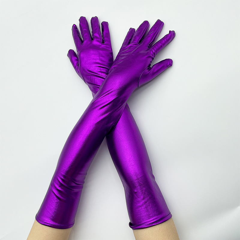 Guantes lisos de charol para m - Street Fashion Gloves reseña y precio
