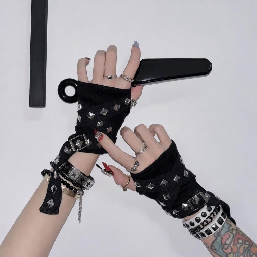 Guantes sin Dedos para Mujer c - Street Fashion Gloves reseña y precio