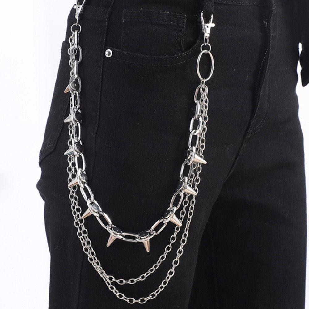 Cadena de cintura unisex estil - Street Fashion Rings reseña y precio