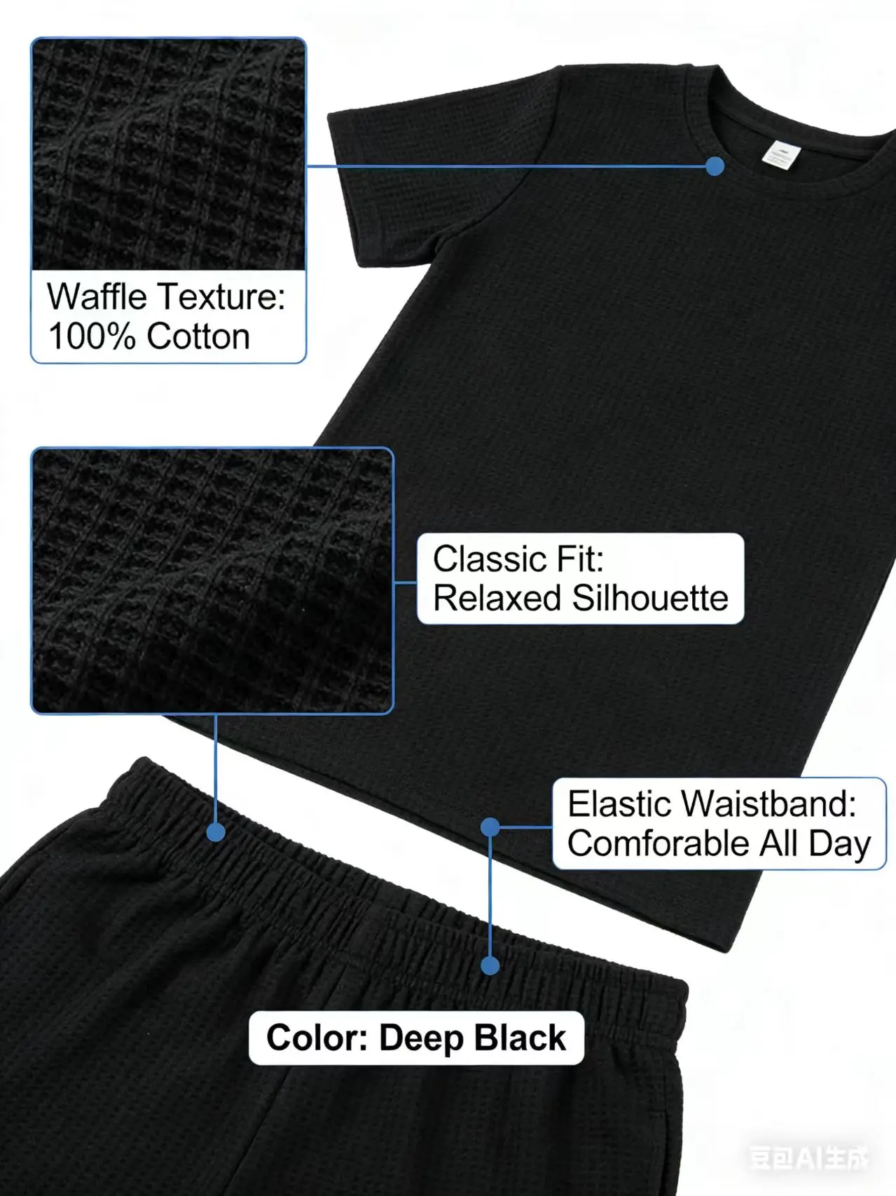 Conjunto de camiseta y pantalo - Street Summer Fashion reseña y precio