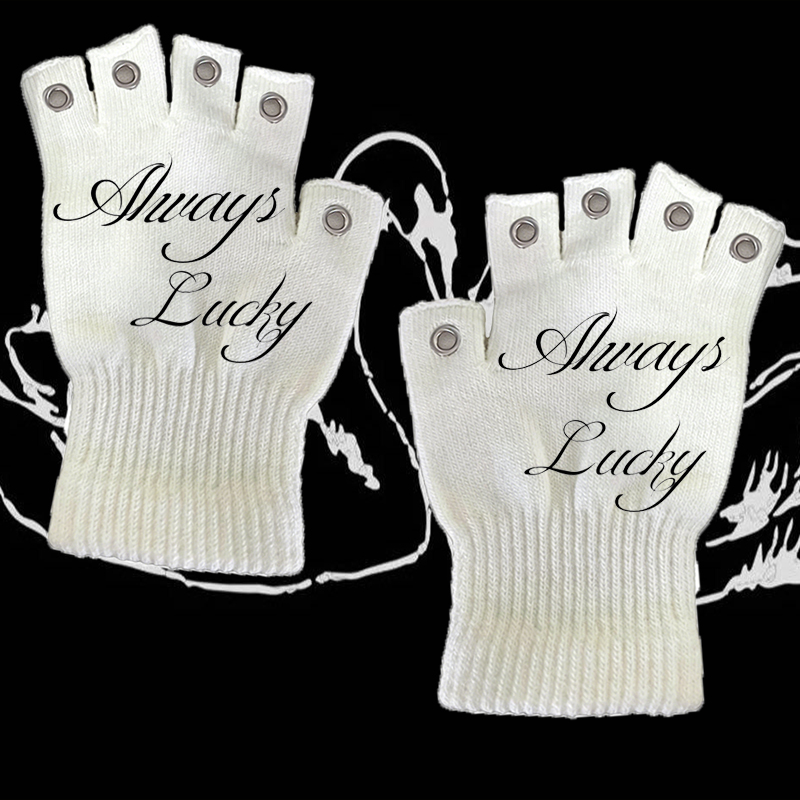 Guantes sin dedos con estampad - Street Fashion Gloves reseña y precio