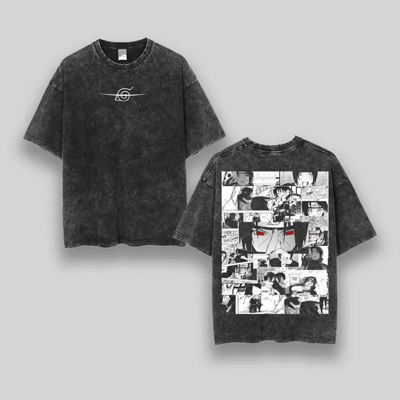 Camiseta Oversize Naruto Veran - Street Fashion Logo reseña y precio