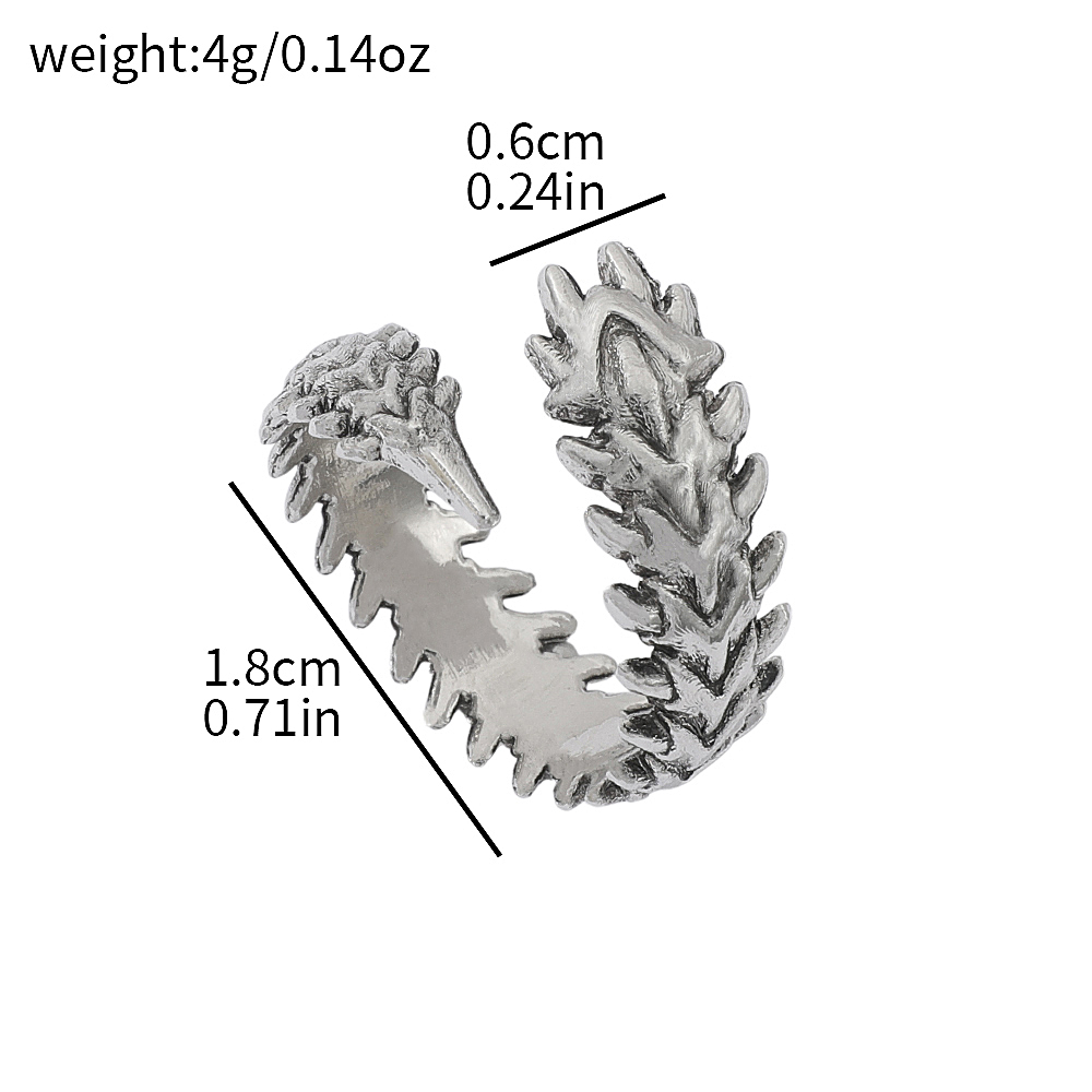 Anillo de pareja vintage punk  - Street Fashion Rings reseña y precio
