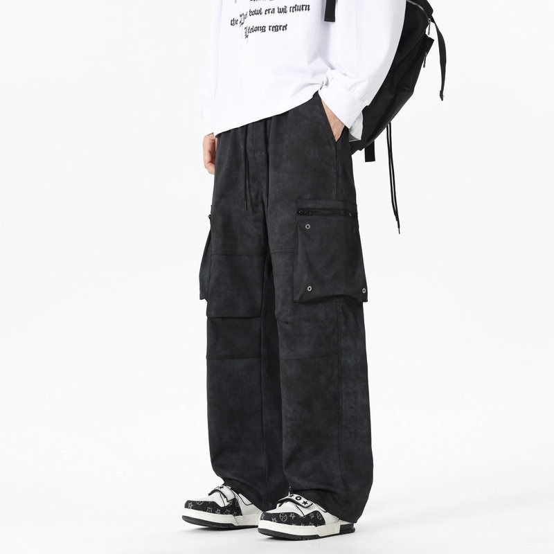 Pantalones elásticos de cintur - Cargo Pant Wide reseña y precio