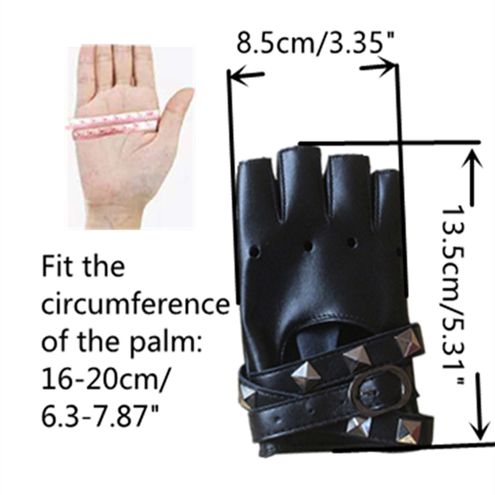 Un pago de guantes de medio de - Street Fashion Gloves reseña y precio