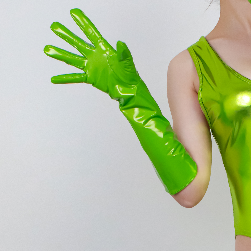 Guantes Largos de Cuero Sintét - Street Fashion Gloves reseña y precio