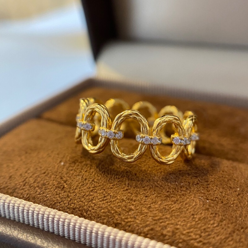 Anillos entrelazados con incru - Street Fashion Rings reseña y precio