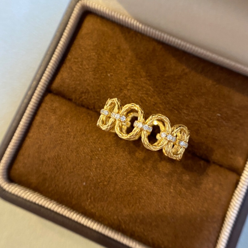 Anillos entrelazados con incru - Street Fashion Rings reseña y precio