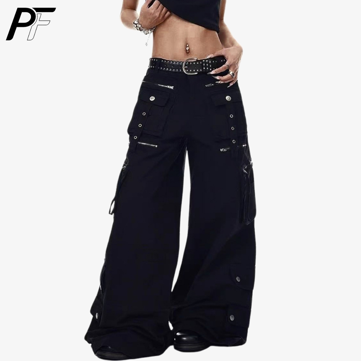 Pantalones Cargo de Pierna Anc - Cargo Pant Wide reseña y precio