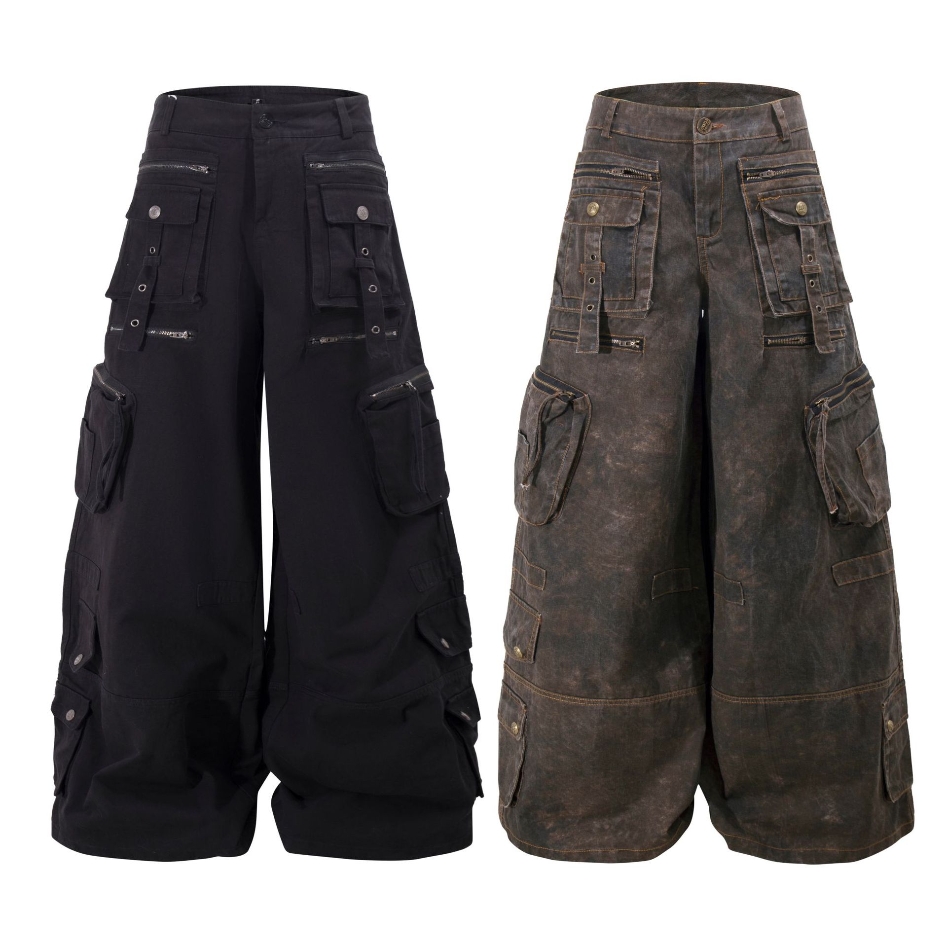 Pantalones Cargo de Pierna Anc - Cargo Pant Wide reseña y precio