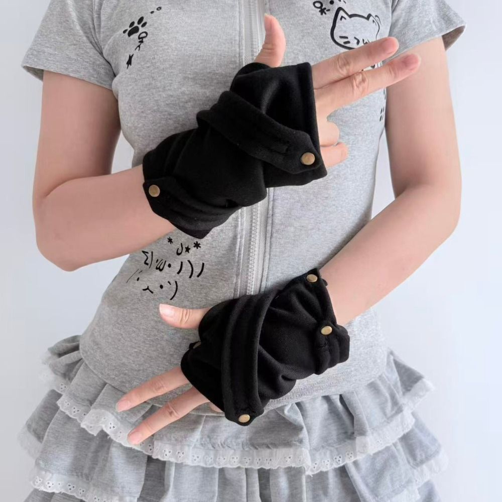 Guantes de medio dedo con cier - Street Fashion Gloves reseña y precio