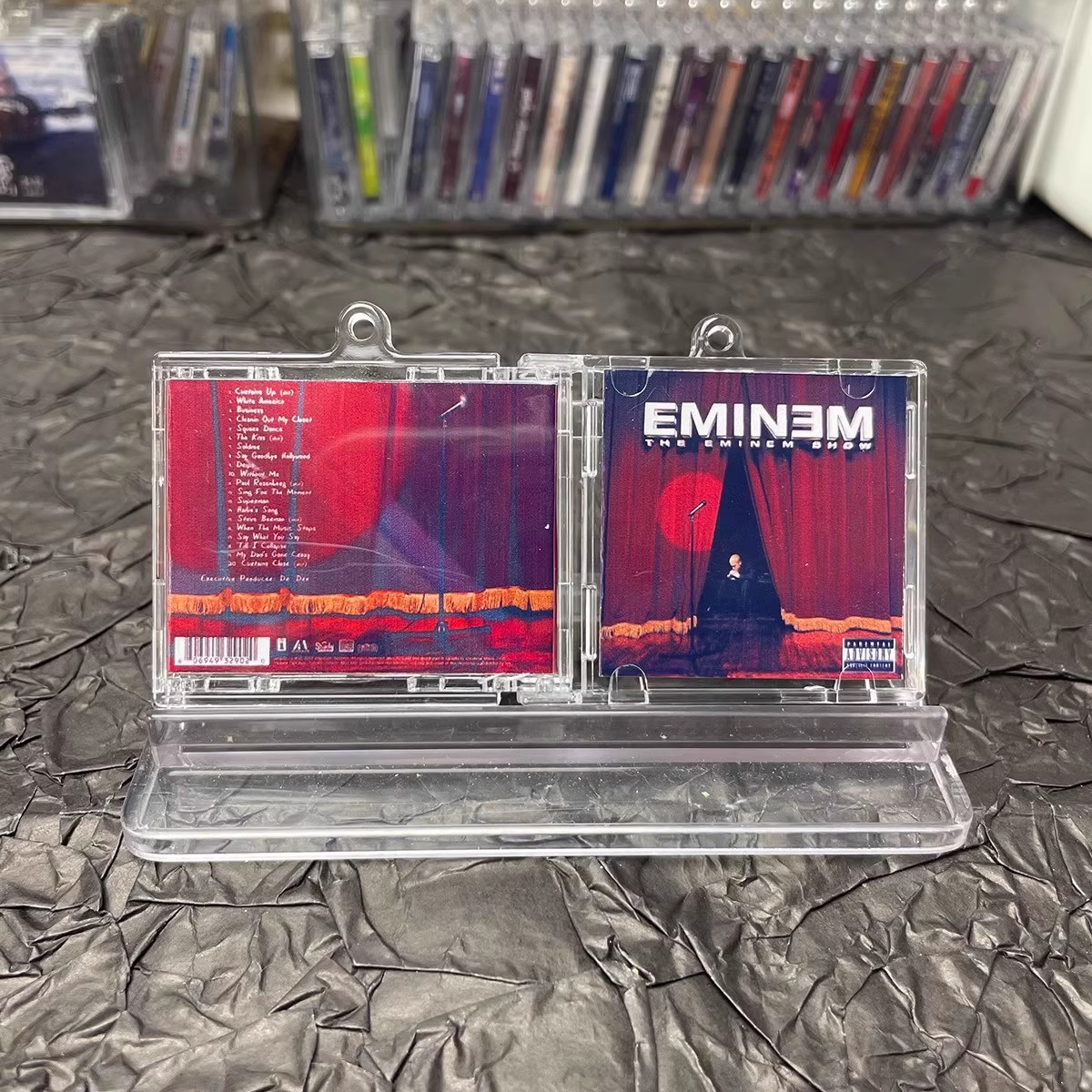 Hip hop Slim Shady MINI música - Street Fashion Rings reseña y precio