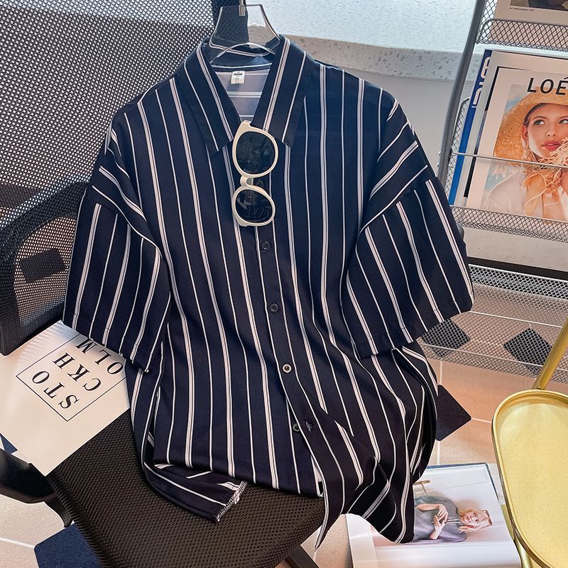 Camisa de Manga Corta con Esta - Street Fashion Youth reseña y precio
