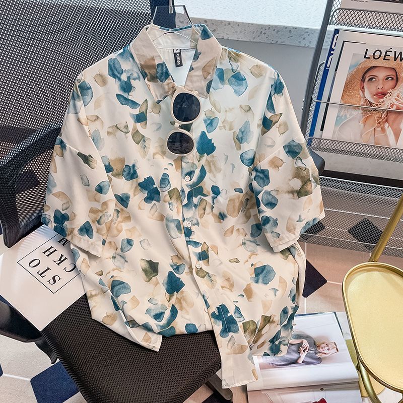 Camisa de Manga Corta con Esta - Street Fashion Youth reseña y precio