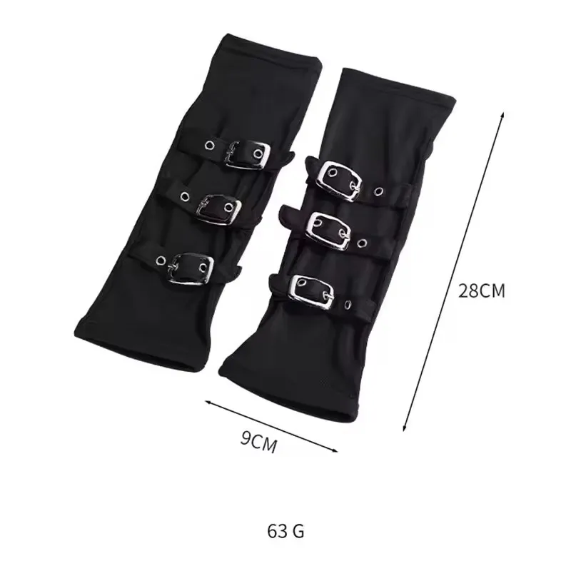 Personalidad moda hebilla corr - Street Fashion Gloves reseña y precio
