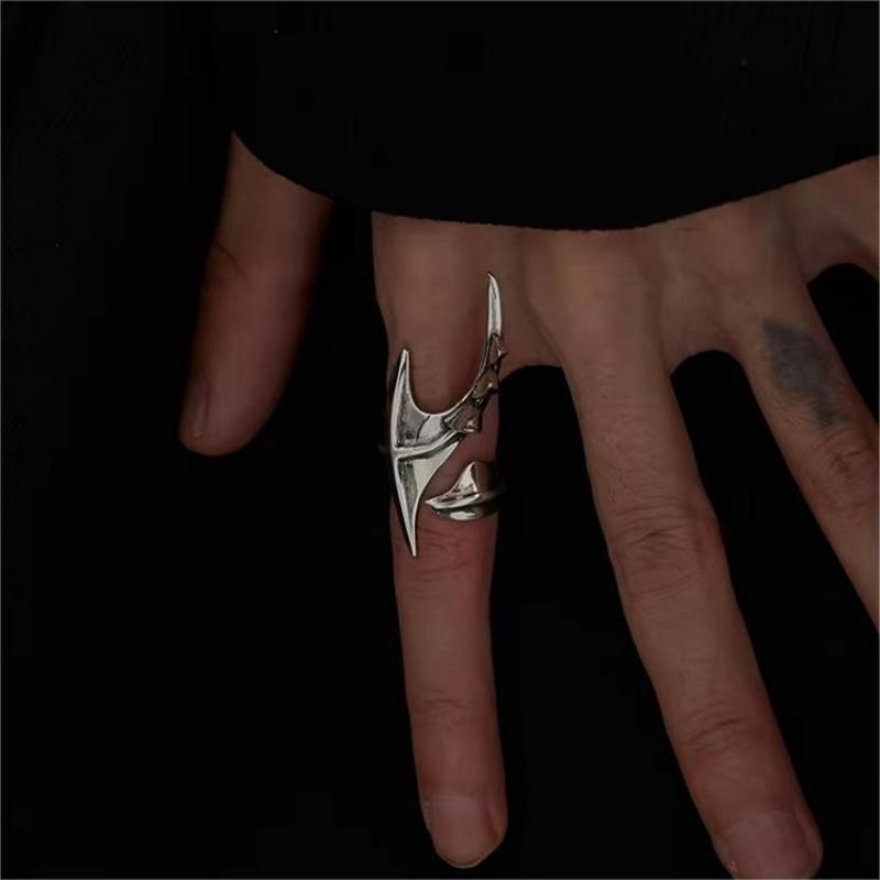Anillo Irregular Cyberpunk Ali - Street Fashion Rings reseña y precio