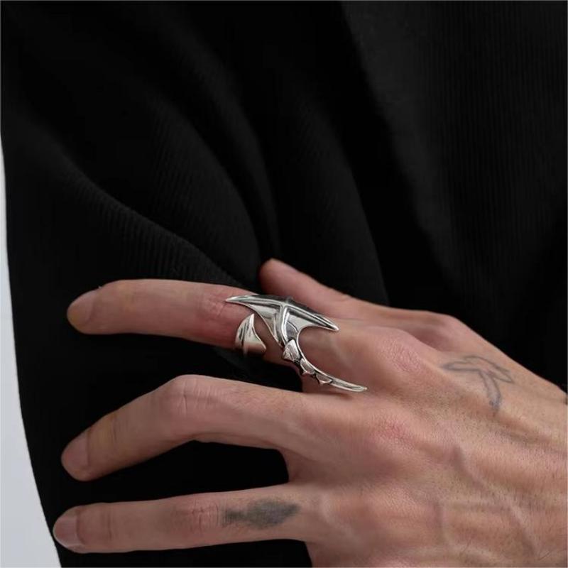 Anillo Irregular Cyberpunk Ali - Street Fashion Rings reseña y precio