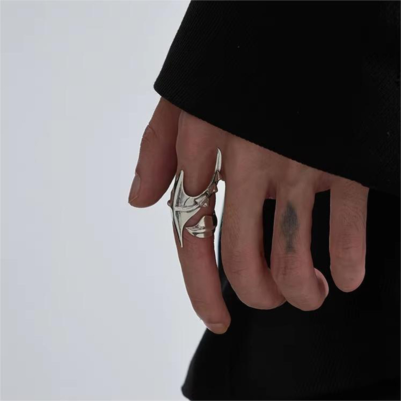 Anillo Irregular Cyberpunk Ali - Street Fashion Rings reseña y precio